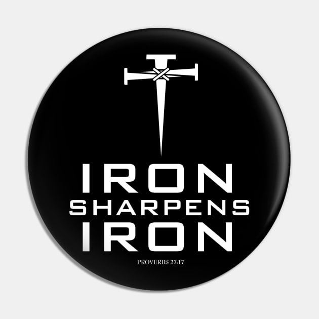 IRON SHARPENS IRON Pin by ZoinksTeez