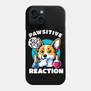 Pawsitive Reaction Black Phone Case