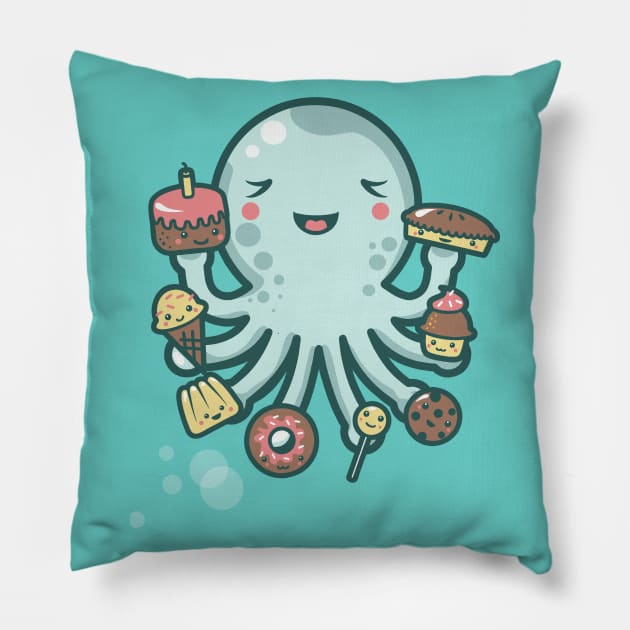 Room for Dessert? Pillow by littleclyde