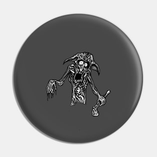 Zombie Goblin Pin