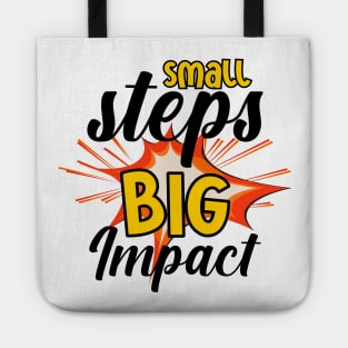 Small steps, big impact Tote