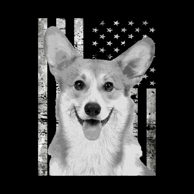 Corgi Craze Fashionable Tee Celebrating the Charm of Corgis Everywhere by Kevin Jones Art