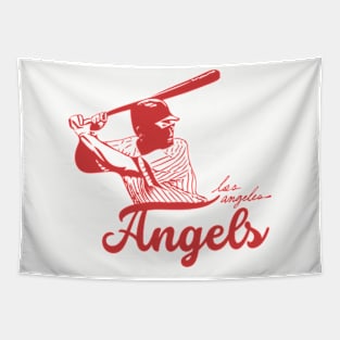 angels baseball Tapestry