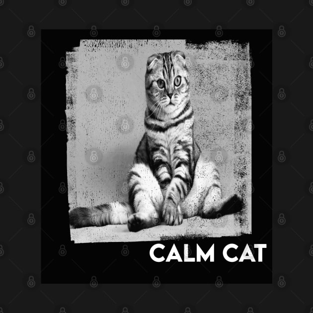 Calm cute cat by Design Knight