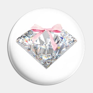 Coquette Diamond Pin