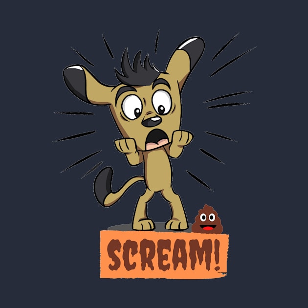 Doggy scream!! by Aceyear