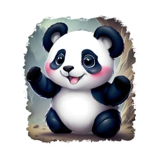 Super cute panda bear T-Shirt