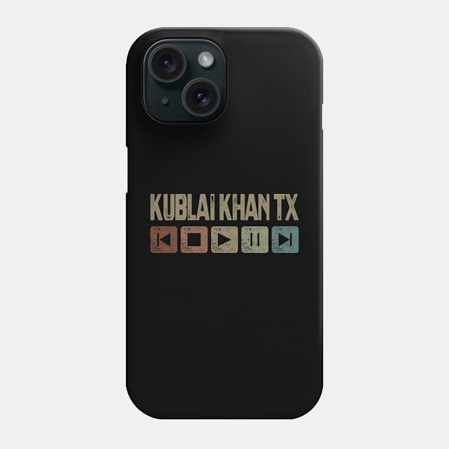 Kublai Khan TX Control Button Phone Case by besomethingelse