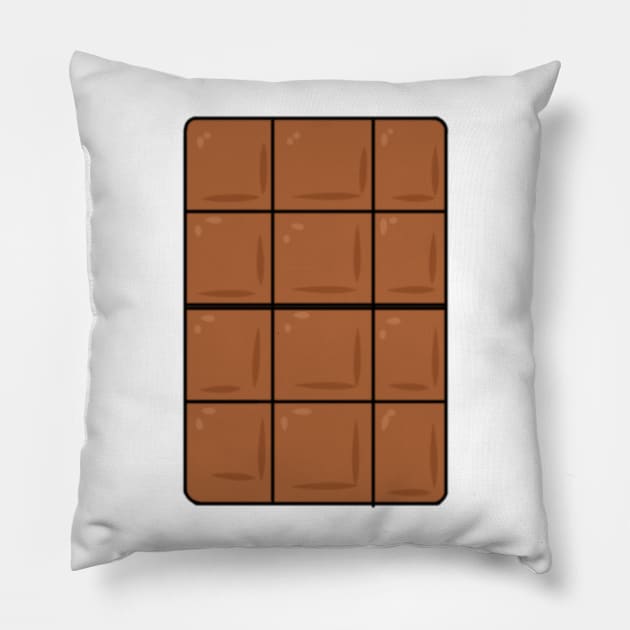 A Chocolate bar Pillow by Simple only