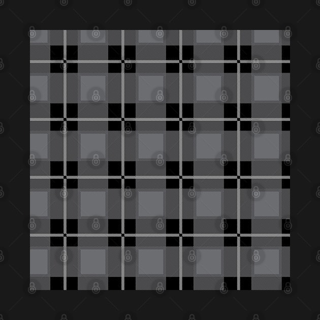 Gray and Black Flannel-Plaid Pattern by Design_Lawrence