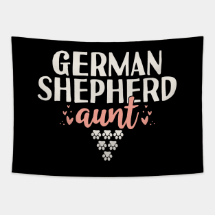 German Shepherd Aunt Tapestry