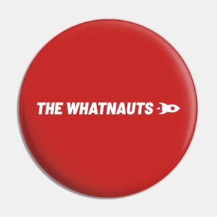 The Whatnauts Logo White Pin