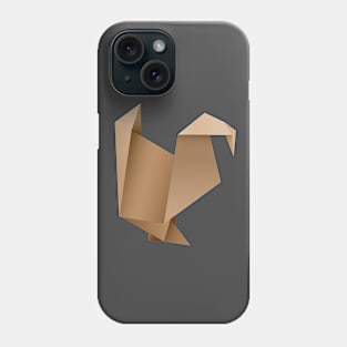 Origami turkey Phone Case