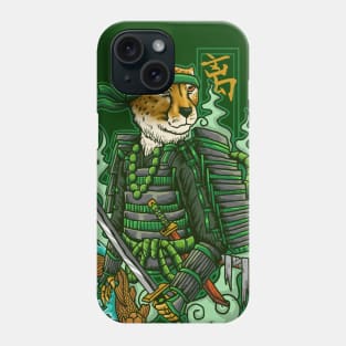 Samurai Cheetah Phone Case