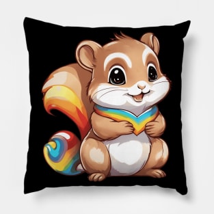 Cute Squirrel Pillow