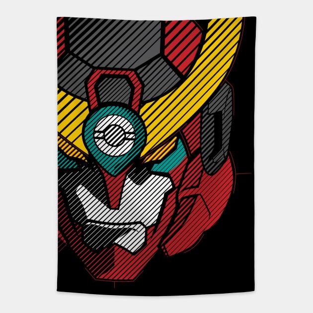 093 Gurren Lagann Full Tapestry by Yexart