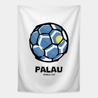 Palau Football Country Flag Tapestry
