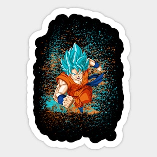 Train Insaiyan Future Trunks Super Saiyan  Sticker for Sale by