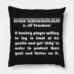 Defenseman - Hockey Pillow