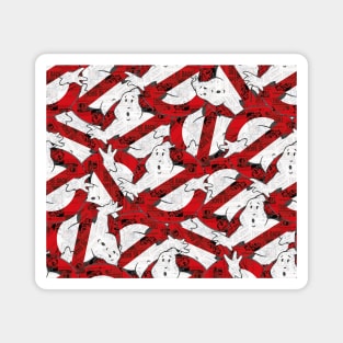 The GhostBusters logo pattern Magnet