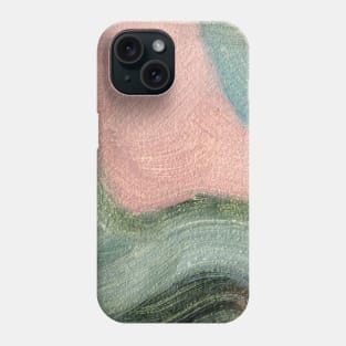 Green Pink Abstract Art Phone Case