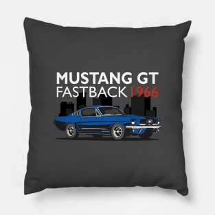 GT Fastback 1966 Pillow