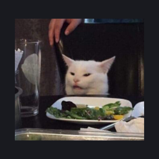 Cat Table Meme Template