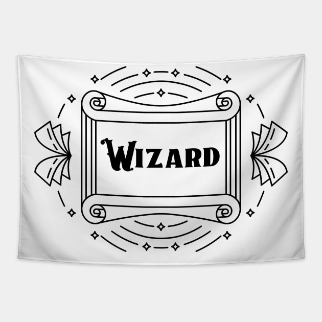 DnD Wizard - Light Tapestry by banditotees