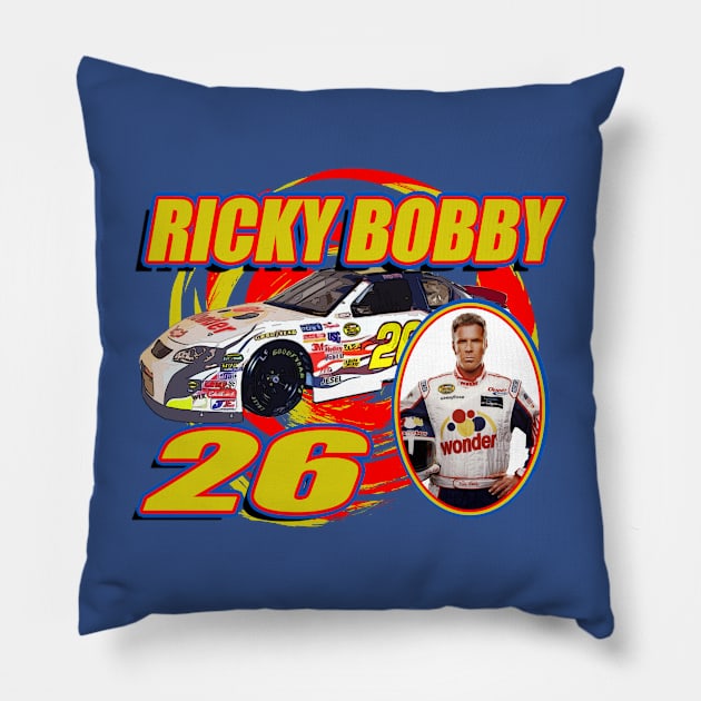 Ricky Bobby Pillow by woodsman