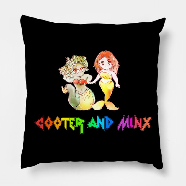 Cooter and Minx Pride Pillow by MixtapeMinx