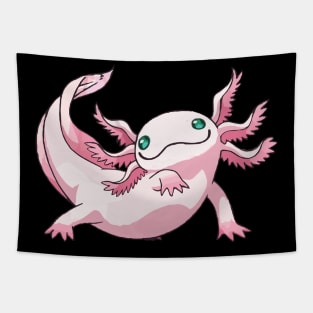 Pink Axolotl Tapestry