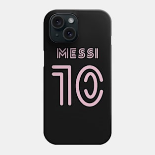 Inter Miami Messi (Back Print) Phone Case