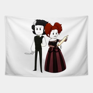 Sweeney Todd Mrs Lovett Tapestry