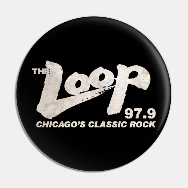 1977 The Loop Radio Pin by gulymaiden