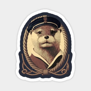 Sailor Otter Magnet