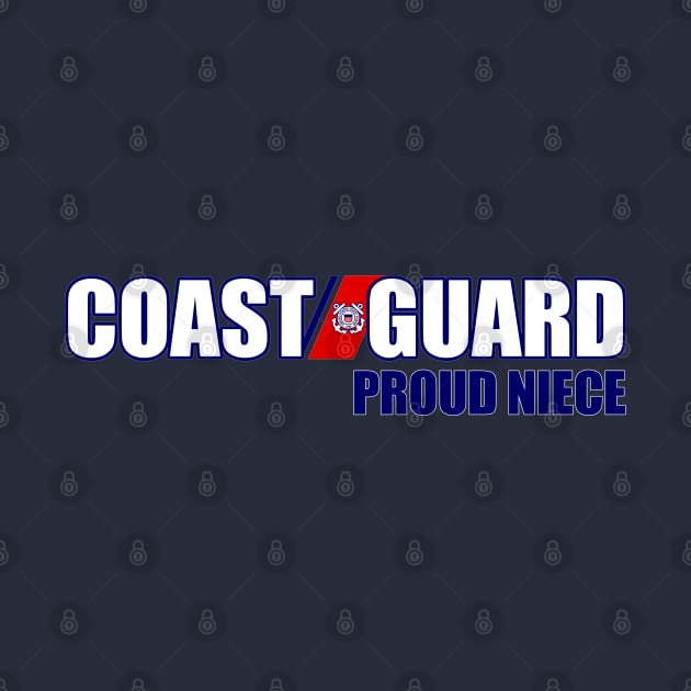 Coast Guard - Proud Niece by MilitaryVetShop