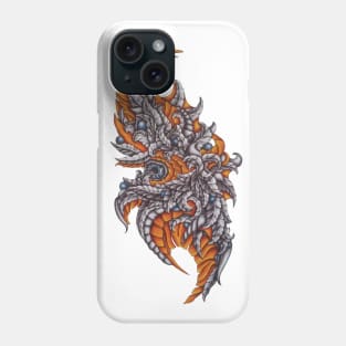 Png Images Art yellow and orange Phone Case