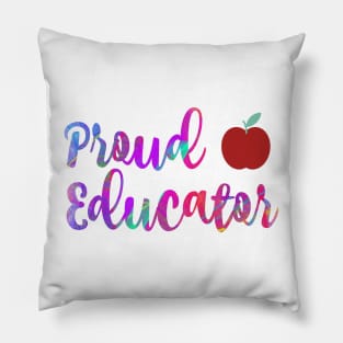 Proud Educator Pillow