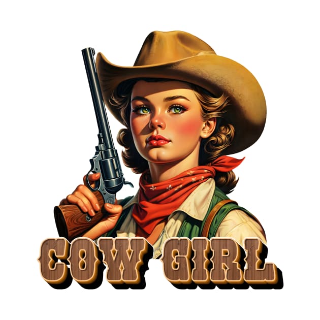 Cowgirl by Rawlifegraphic