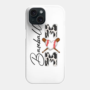 Baseball Player mom Sport Family Gift For Women Mother day Phone Case