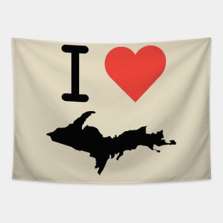 I Love Michigan's Upper Peninsula Tapestry