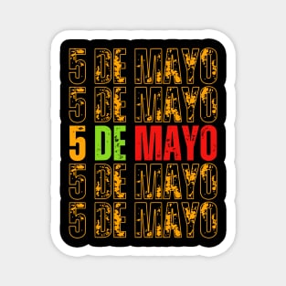 Cinco De Mayo Magnet