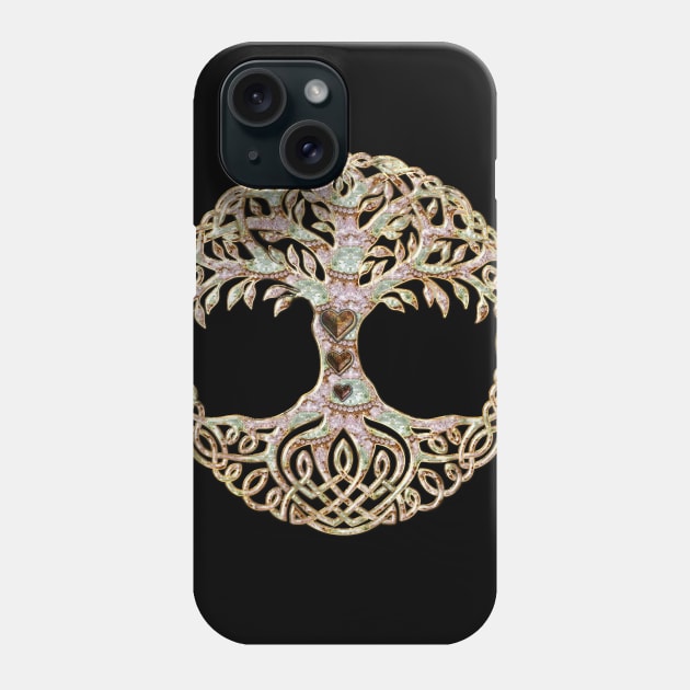 Elegant celtic tree Phone Case by Nicky2342