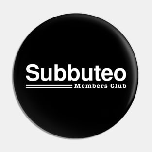 Subbuteo members club Pin