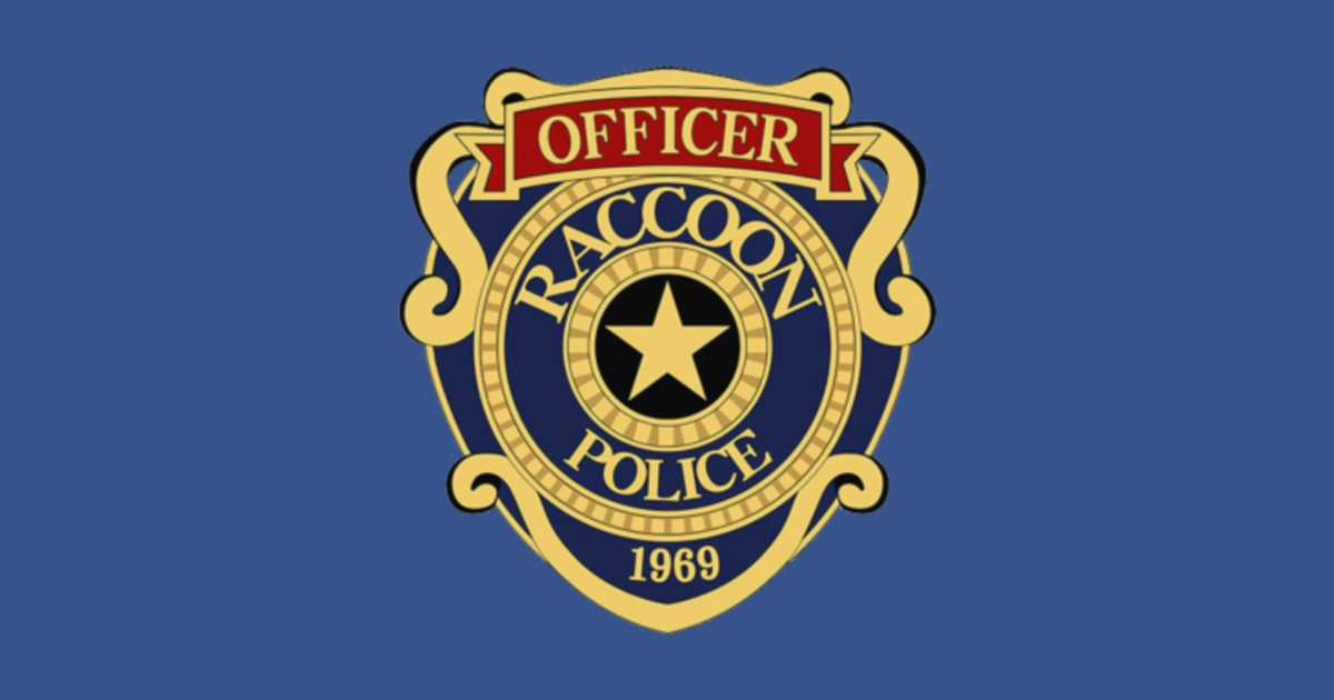 Officer Raccoon Police - Officer Raccoon Police - Sticker | TeePublic