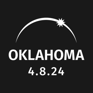 4.8.2024 Solar Eclipse Oklahoma T-Shirt