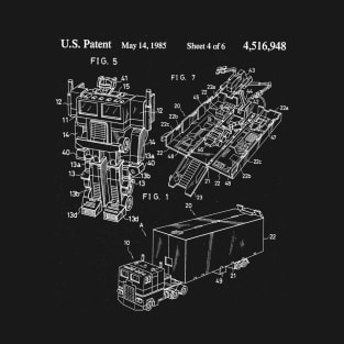 G1 Optimus Prime Patent T-Shirt