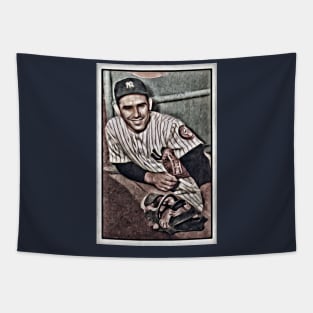 Yogi Berra: 1953 Flashback Champs Tapestry