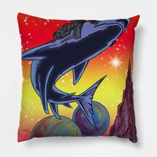 Space Shark Pillow