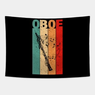 Vintage Oboe Tapestry